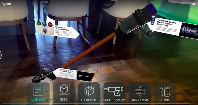 Explore products in the context of your own home with AR.